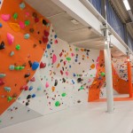 Triangle bouldering wall University of Amsterdam 3
